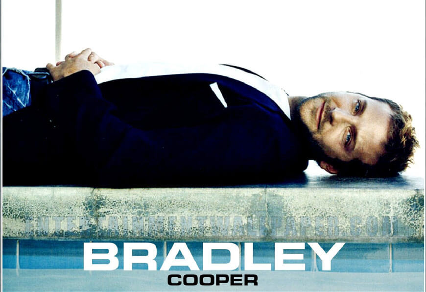Image of Bradley Cooper in Blue Blazer