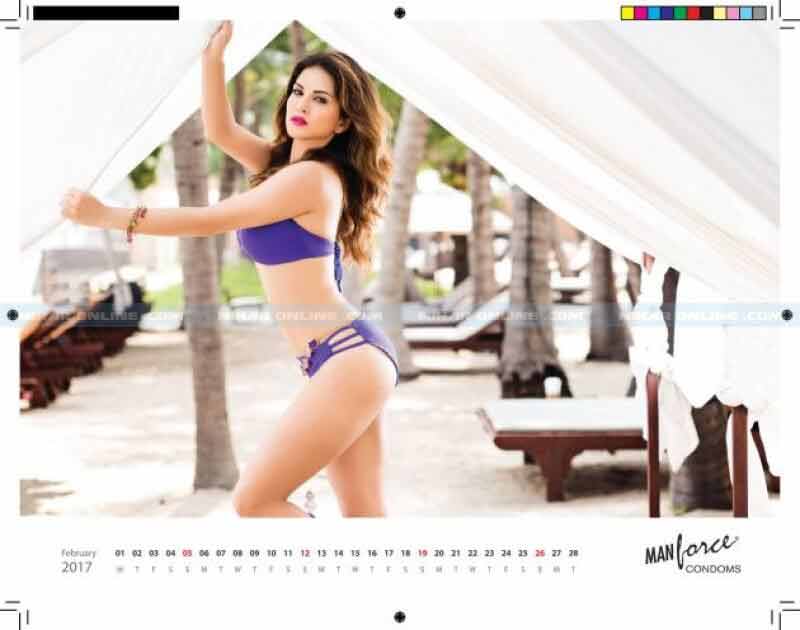 Sunny Leone sizzles in manforce bikini photoshoot