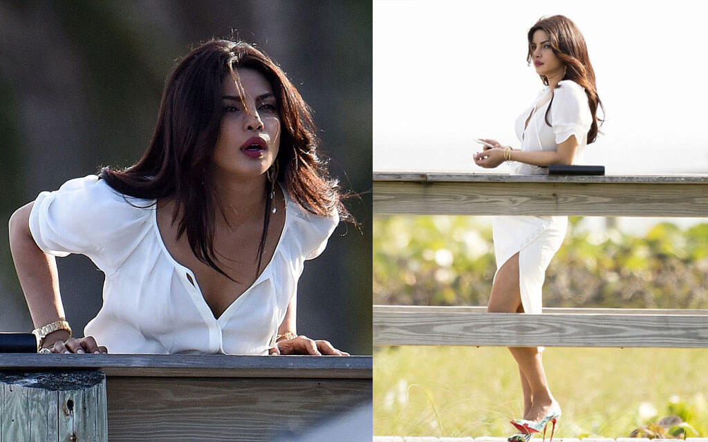 Priyanka Chopra Shooting for Baywatch