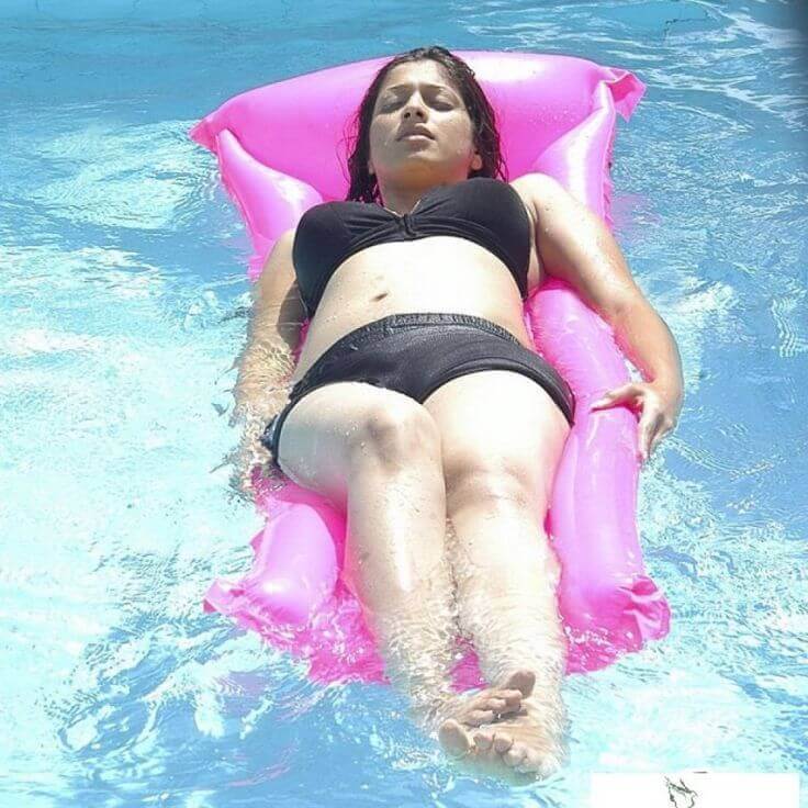 Relaxing Images of Lakshmi rai in black bikini