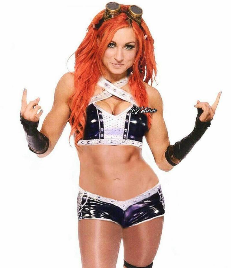 Becky-Lynch-on-WWE-short-tight-bikin-costume