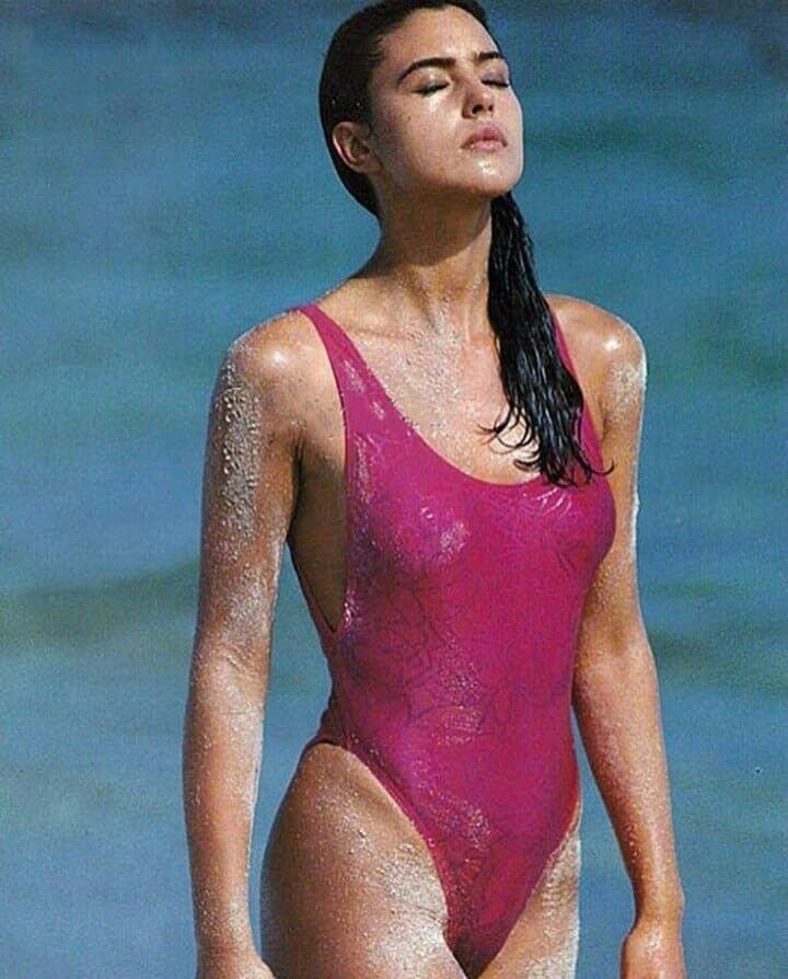 wet-monica-bellucci-pink-monokini-images