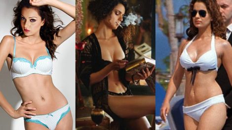 Bold-and-hot-actress-kangana-ranaut-bikini-pictures-photos